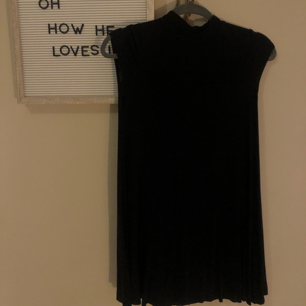 High neck dress